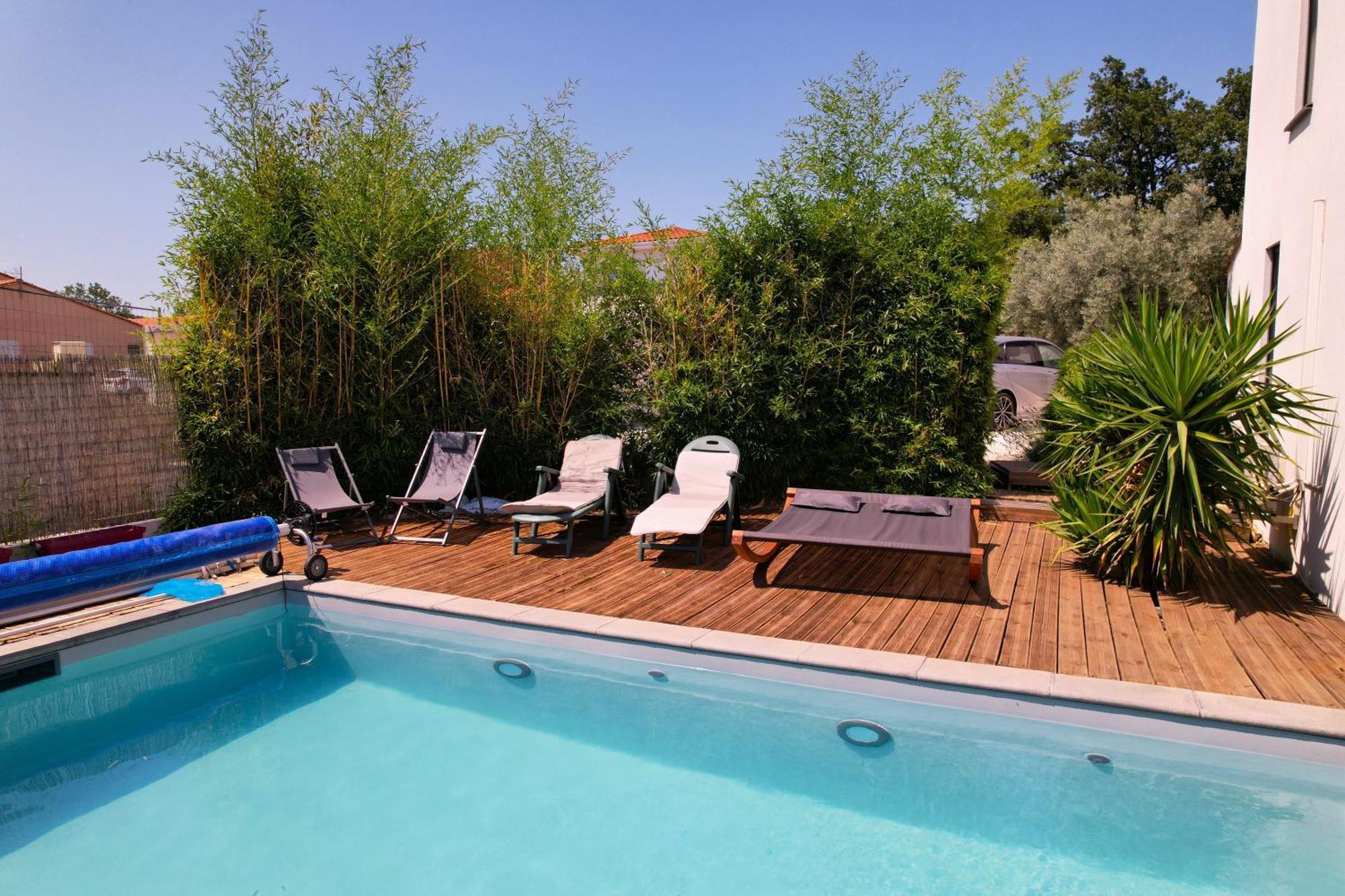 Villa Contemporaine, Jardin Mediterraneen Et Piscine Privee Saint-Jean-Pla-de-Corts Exterior photo